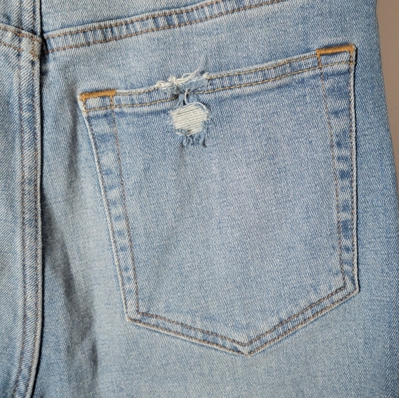 Abercrombie & Fitch Ultra High Rise Ankle Straight Button-Fly Jeans | Size 27/4R - Picture 9 of 9